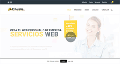 Desktop Screenshot of enteralia.com